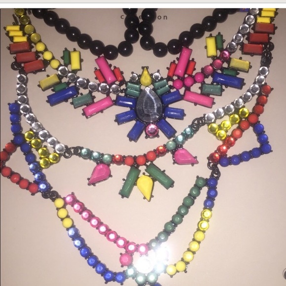 The Amazing colorful H&M necklace.